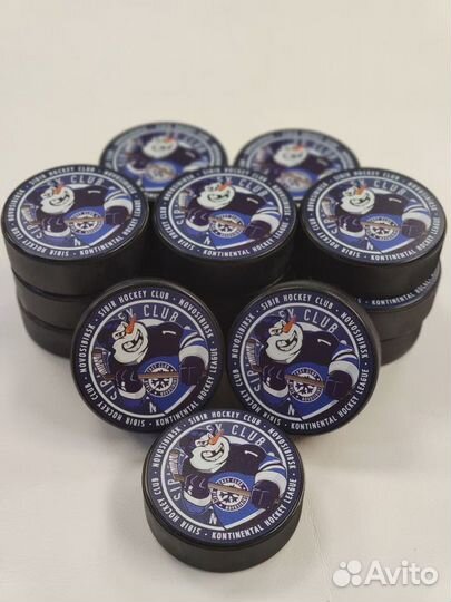 Печать на хоккейных шайбах