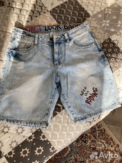 Шорты джинсовые