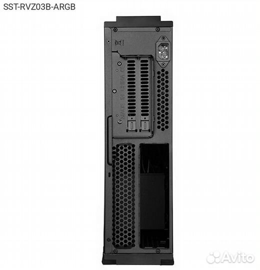 Корпус SilverStone RVZ03B-argb Slim SFF Без бп чёр