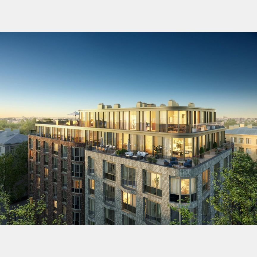 1-к. квартира, 67,1 м², 6/7 эт.