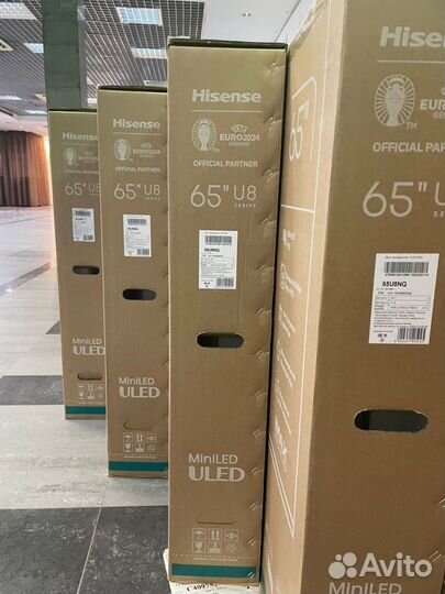 Телевизор Hisense 65U8NQ Официальная гарантия