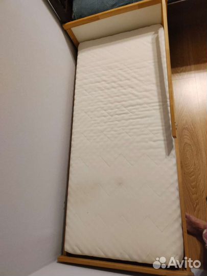 Детская кровать IKEA с матрасом