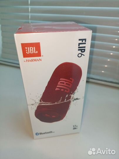 Портативная колонка jbl flip 6 красная
