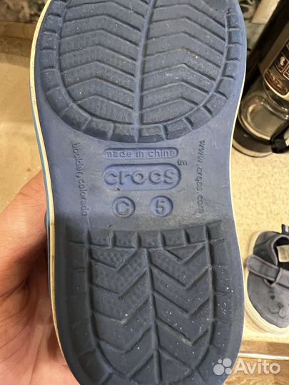 Сандалии Crocs( оригинал), кеды Tombi