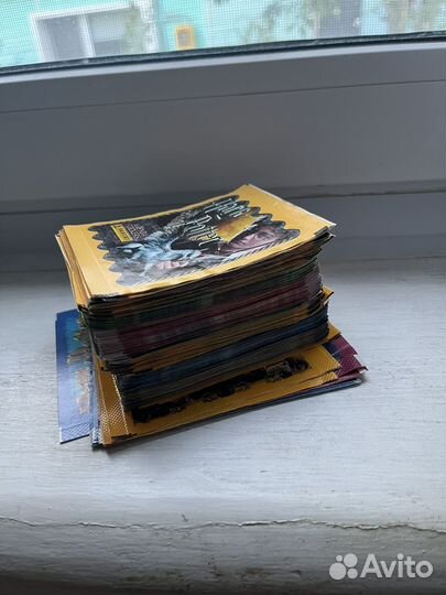 Пакетики от наклеек Гарри Поттер