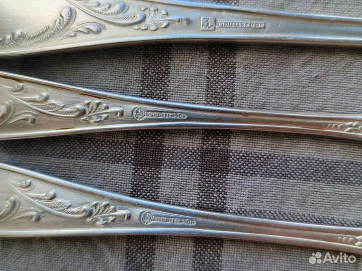Столовые приборы мельхиор Кольчугино