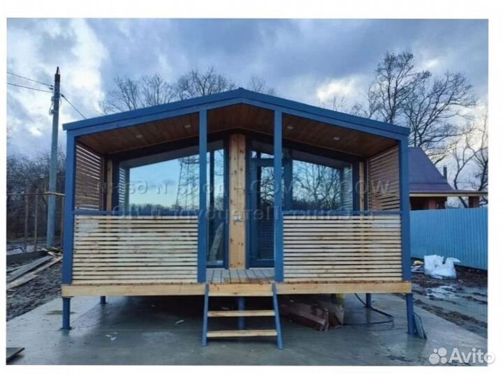 Дом 7х4.8 с доставкой Барнхаус Артикул 318-208/CR2