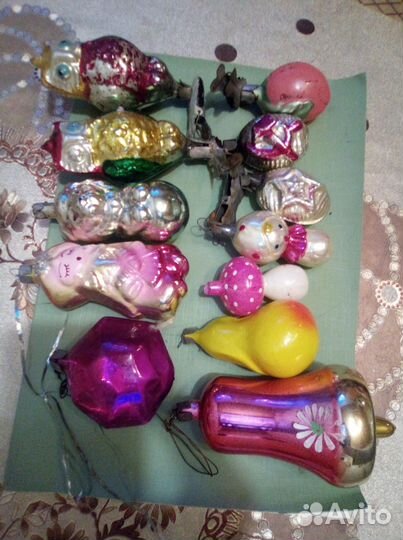 Елочные игрушки СССР