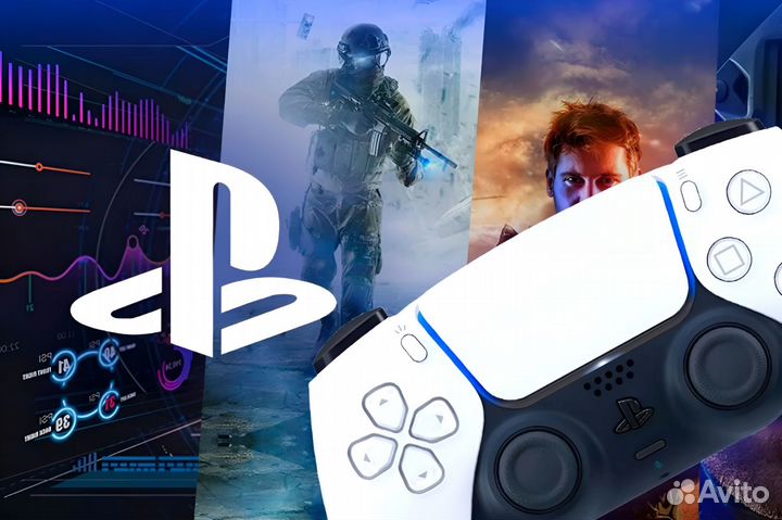 Аренда Sony PlayStation 5 825gb любые игры
