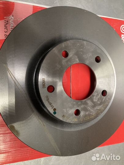 Диск тормозной brembo передний 09N26411