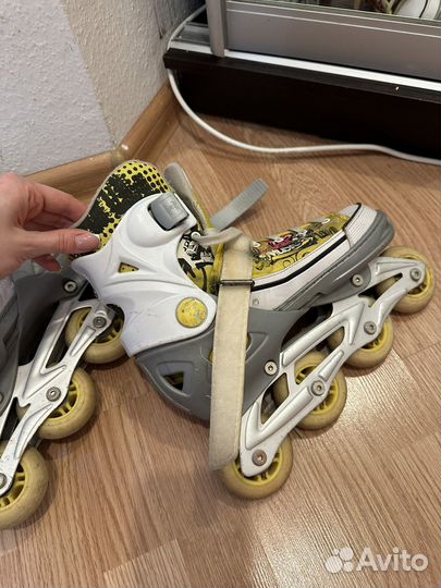 Коньки роликовые раздвижные