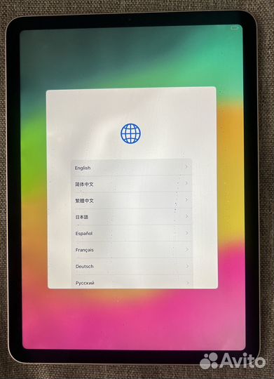 Планшет apple iPad air 4 розовый Wi-Fi 64 GB