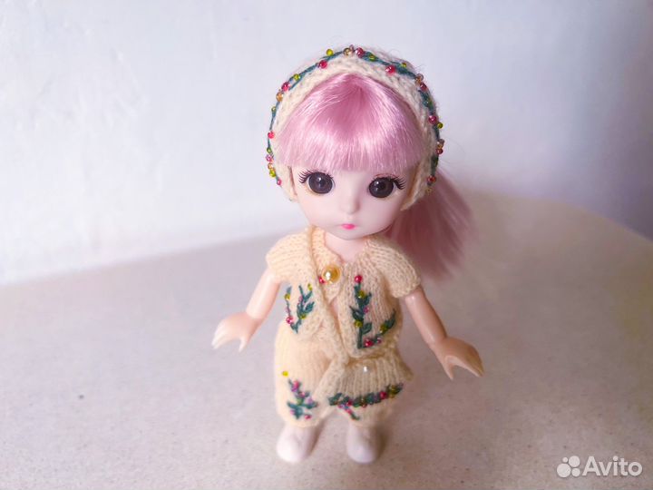 Одежда для куклы 16 см. 4 предмета