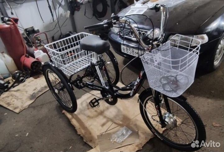 Трехколесный велосипед для взрослых