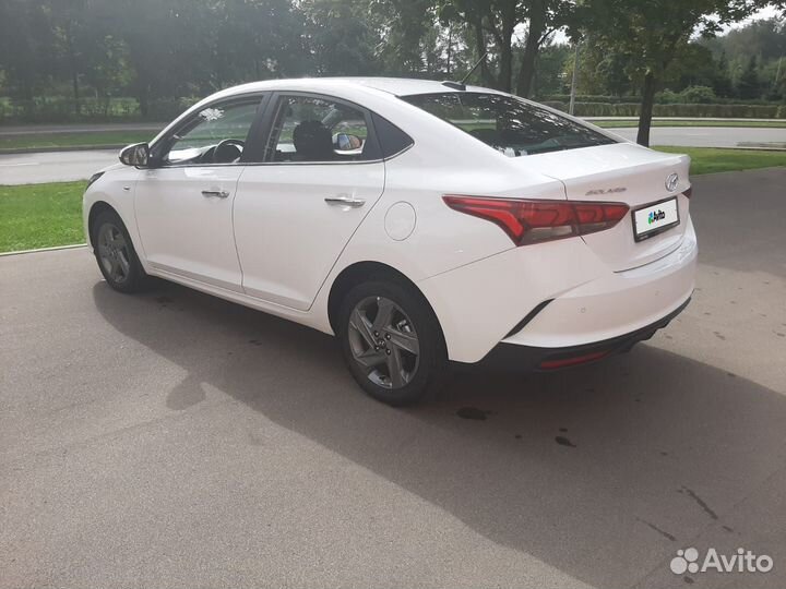 Hyundai Solaris 1.6 AT, 2021, 3 000 км
