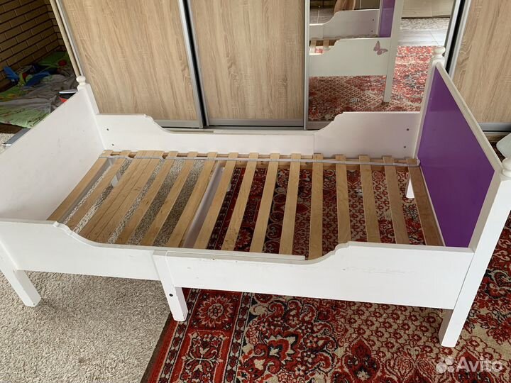 Детская кровать IKEA раздвижная