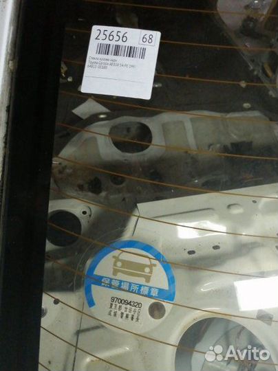 Стекло кузова заднее Toyota Corolla AE110 5A-FE