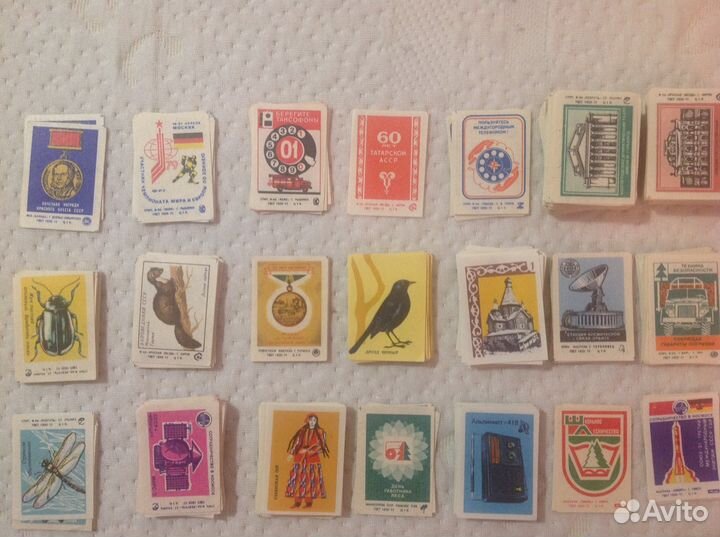 Спичечные этикетки СССР коллекция