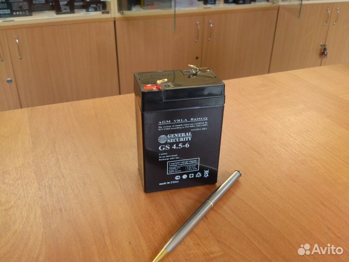 GS 6-4.5 Аккумулятор 6В-4.5Ач для детской машинки
