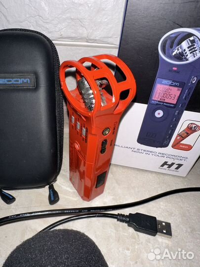 Рекордер zoom h1 - Эксклюзивный, красный