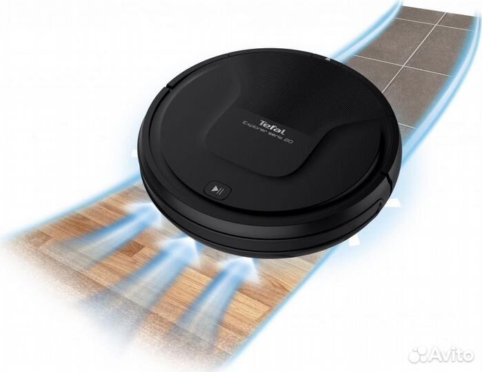 Tefal Smart Force Explorer rg6825wh Black