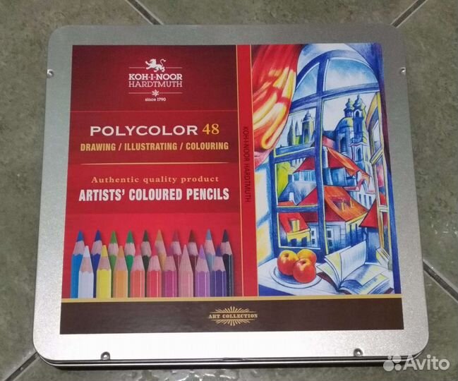 Набор карандашей Koh-I-Noor polycolor, цветные худ