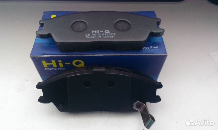 Колодки тормозные передние Accent (Тагаз) 2003-10