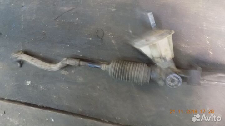 Рулевая рейка рено логан без гур