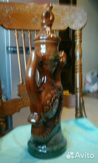 Кувшин-Утка майолика огромный