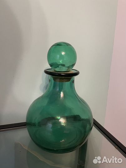 Ваза стекло с крышкой