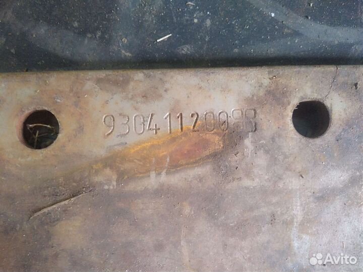 Отвал лемех