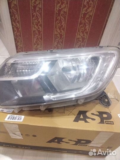 Фара Рено Логан 2 левая
