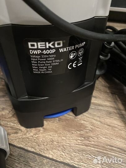 Дренажный насос Deko