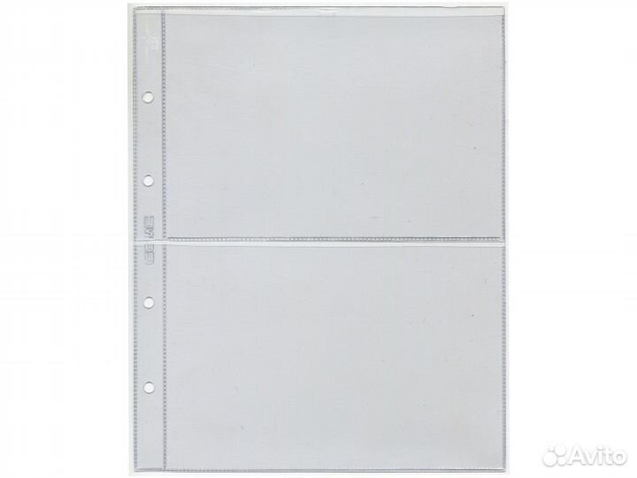 Листы к альбомам для купюр, визиток