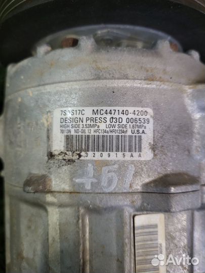 Компрессор кондиционера RAM V 2019+