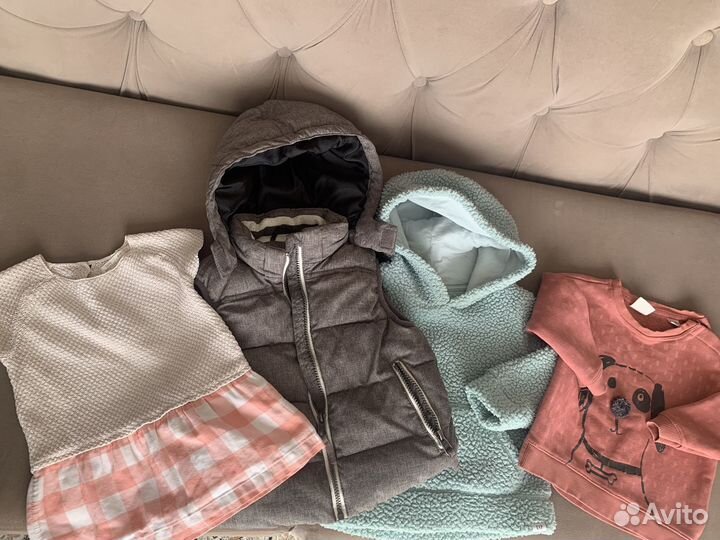 Пакет вещей на девочку 12-24 месяца