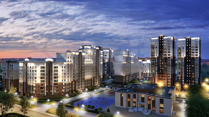 3-к. квартира, 81 м², 9/19 эт.