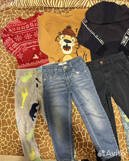 Детские вещи пакетом на мальчика 98