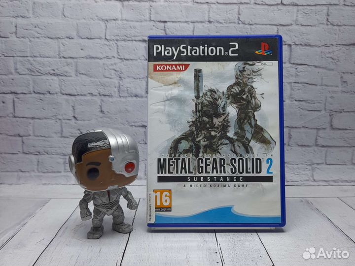Metal Gear Solid 2 Substance - Игры PS2 - Прокат