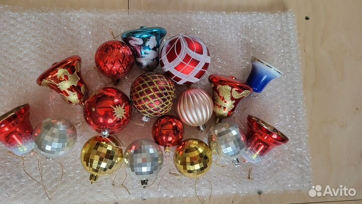 Игрушки елочные СССР наборы