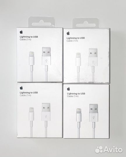 Кабель apple lightning to usb 1 m