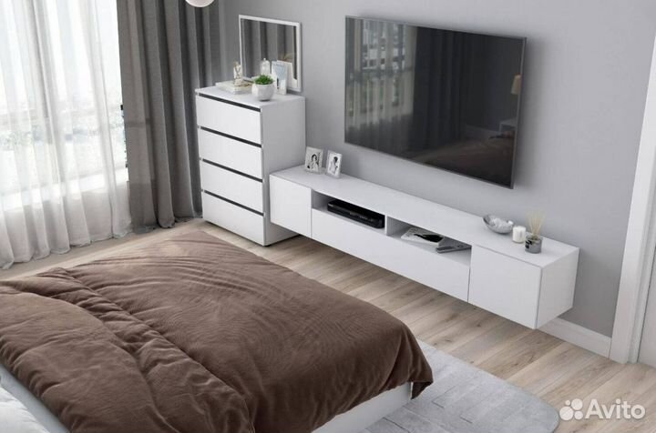 Тв тумба. Подвесная/напольная. В наличии