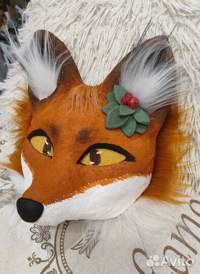 Маска лисы для квадробики