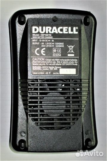 Duracell GEF15 KTN зарядное устройство