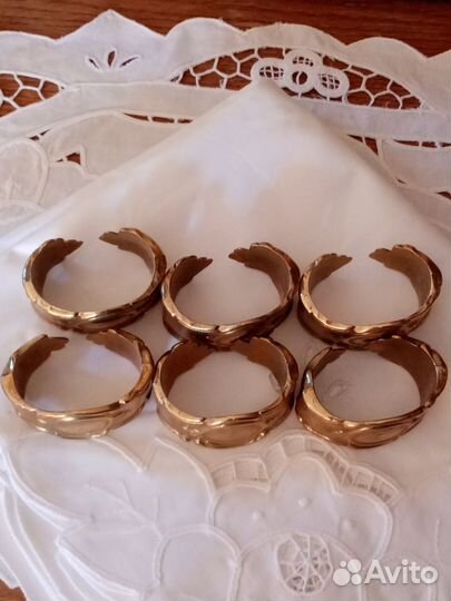 Кольца для салфеток, салфетки для колец. Германия