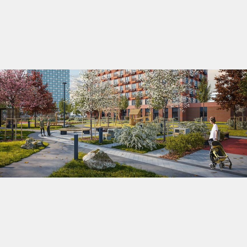 1-к. квартира, 43,5 м², 25/25 эт.