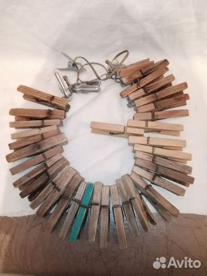 Прищепки СССР (для белья ): Деревян, Алюм, Пласт