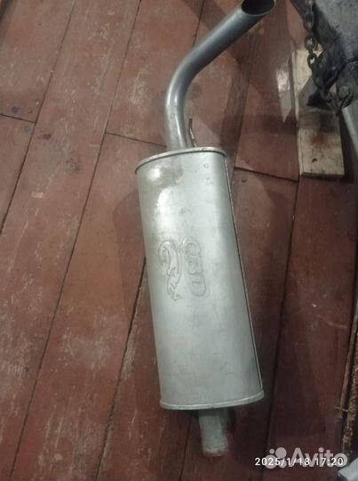 Глушитель свд на Ниву Шевроле