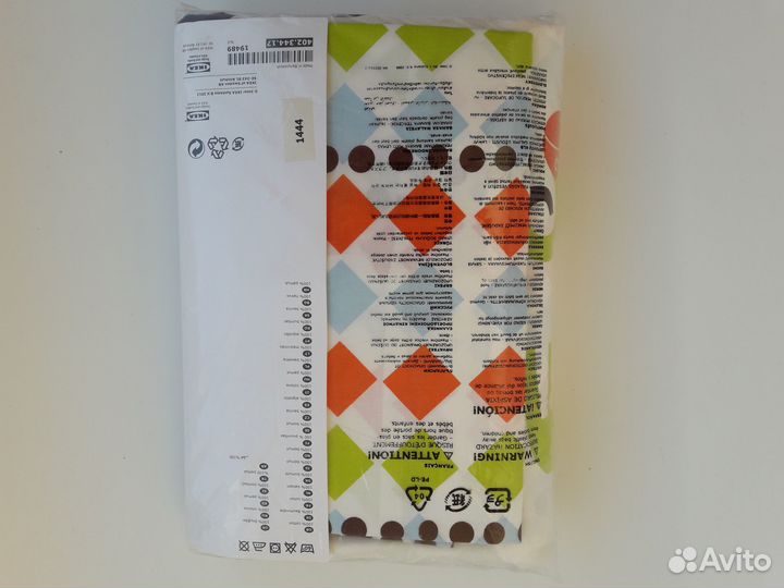 Постельное белье IKEA новое 150x200 50x70 детское