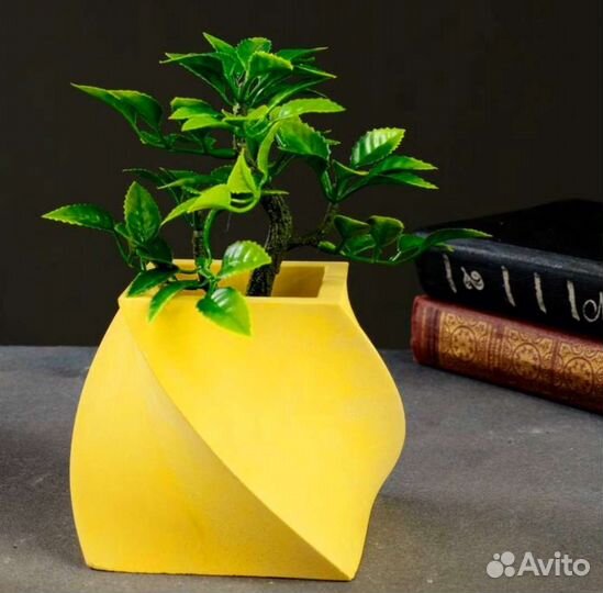 Силиконовая форма Башня кашпо органайзер гипс